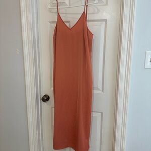 a new day Terracotta Midi Dress